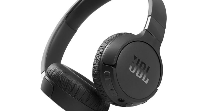 JBL Tune 660NC: Wireless On-Ear Headphones with Active Noise Cancellation - Black, Medium