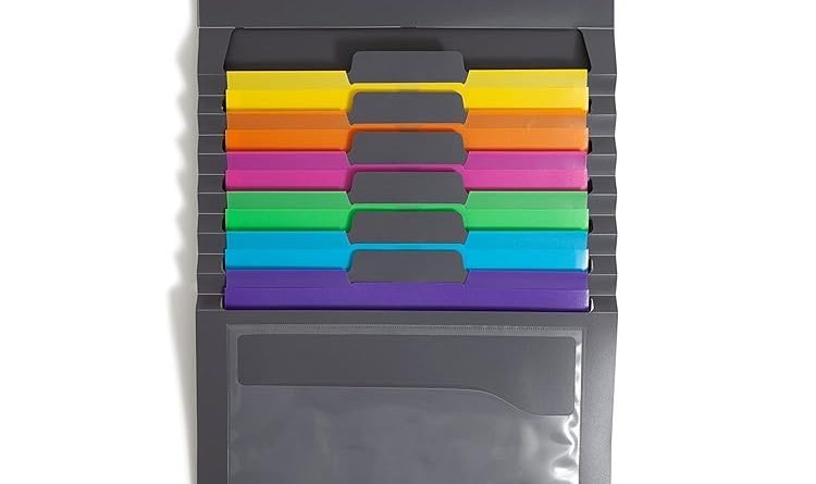 Smead Wall Organizer with 6 Pockets